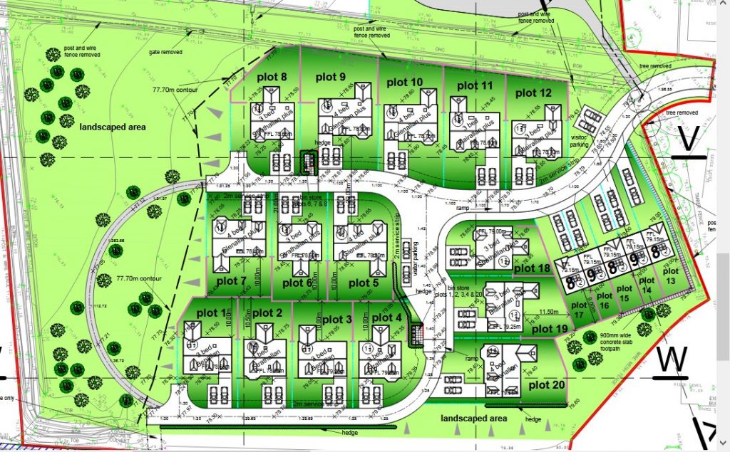 Erect 20 Houses at Milton, Kemnay Kemnay Village